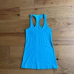Lululemon Cool Racerback Sky Blue Size 6 EUC
